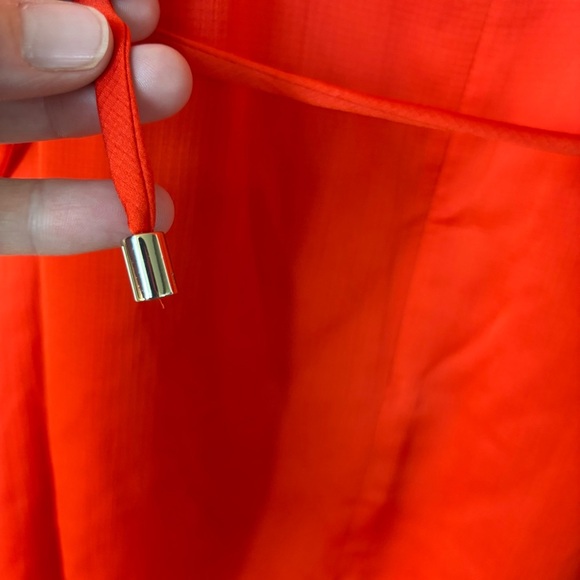Ted Baker Bright Orange Fluted Mini Dress Size 2/6 NWT - Picture 10 of 10